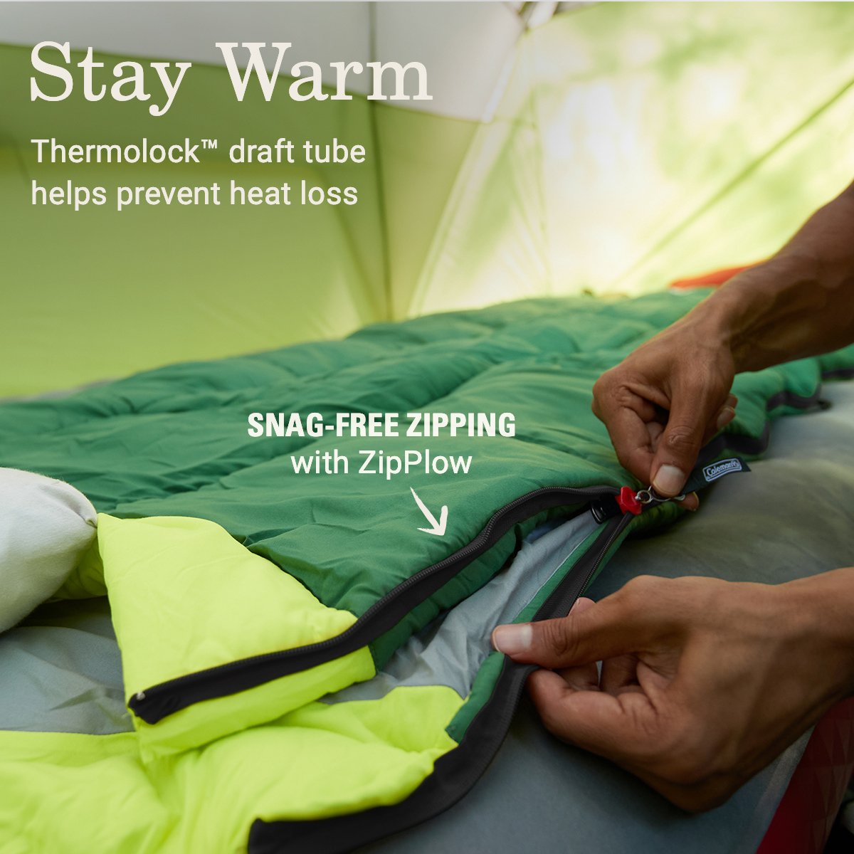 Coleman Arch Bay™ 30°F Sleeping Bag | Rock