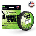 KastKing Hammer Braid Fishing Line - Abrasion Resistant Braided Line, Thin Diameter Superline, Made in The USA, Tighter Diamond Braid, Zero Stretch