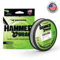 KastKing Hammer Braid Fishing Line - Abrasion Resistant Braided Line, Thin Diameter Superline, Made in The USA, Tighter Diamond Braid, Zero Stretch