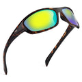 KastKing Hiwassee Polarized Sport Sunglasses for Men and Women, Wrap Sunglasses for Fishing Cycling and Running,UV Protection