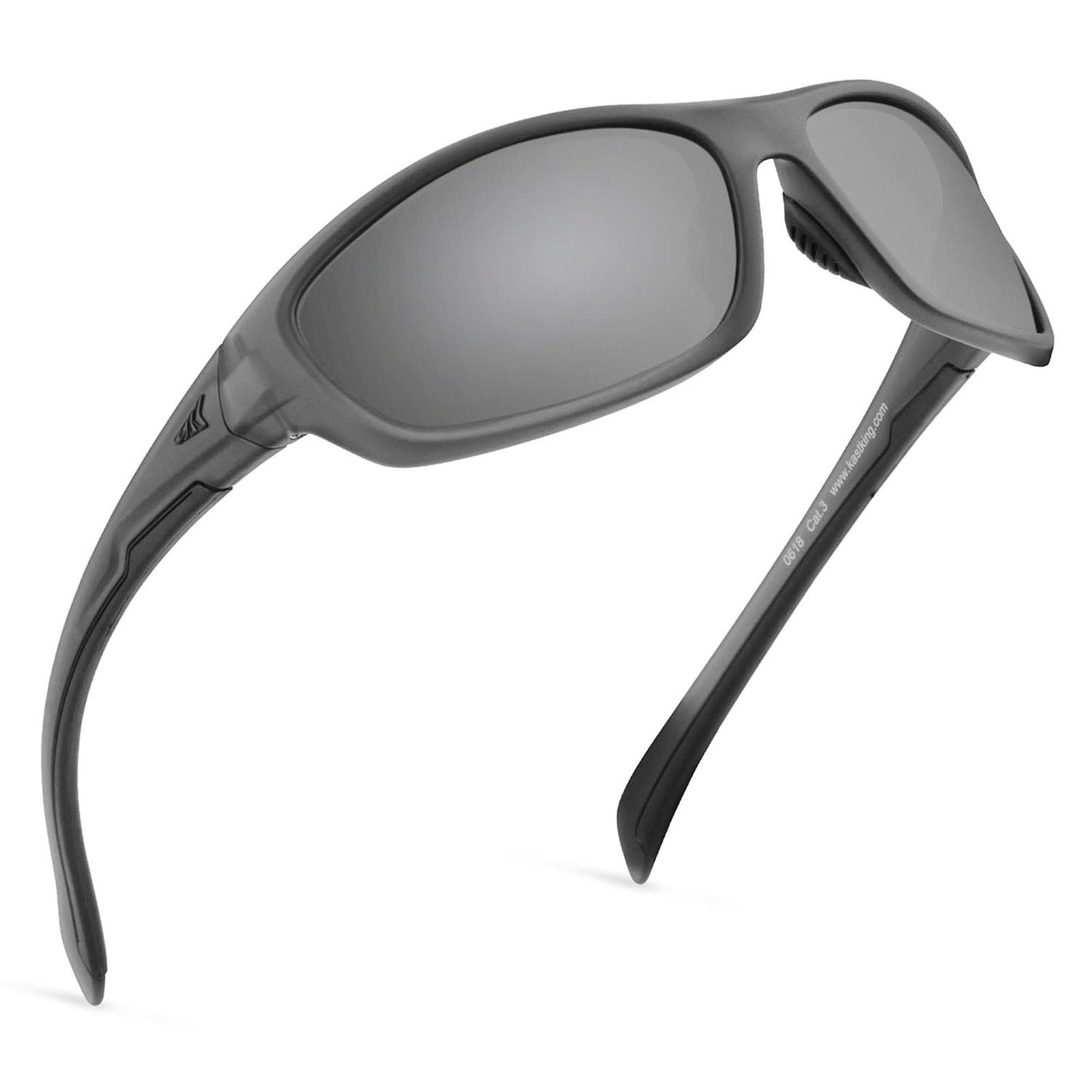 KastKing Hiwassee Polarized Sport Sunglasses for Men and Women, Wrap Sunglasses for Fishing Cycling and Running,UV Protection