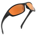 KastKing Hiwassee Polarized Sport Sunglasses for Men and Women, Wrap Sunglasses for Fishing Cycling and Running,UV Protection