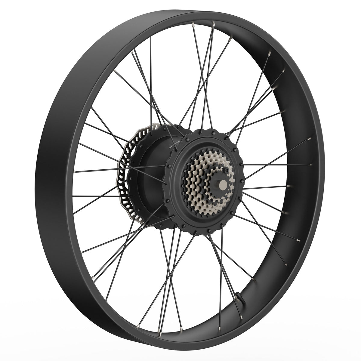 26"×4.0" Rear Wheel Hub with Motor - Hunter2.0
