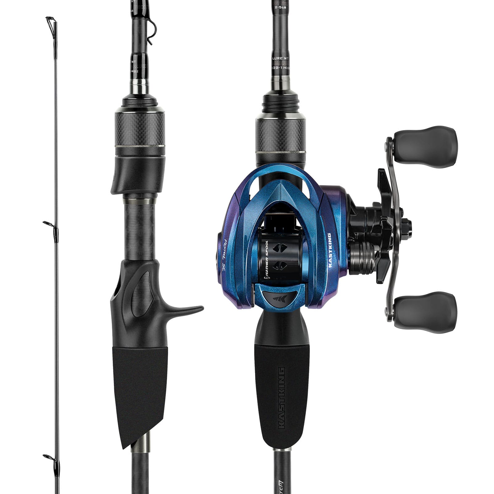 KastKing Kestrel SE Bait Finesse Baitcaster Rod and Reel Combo