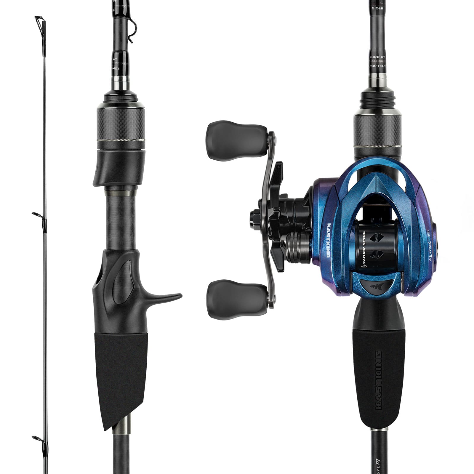 KastKing Kestrel SE Bait Finesse Baitcaster Rod and Reel Combo