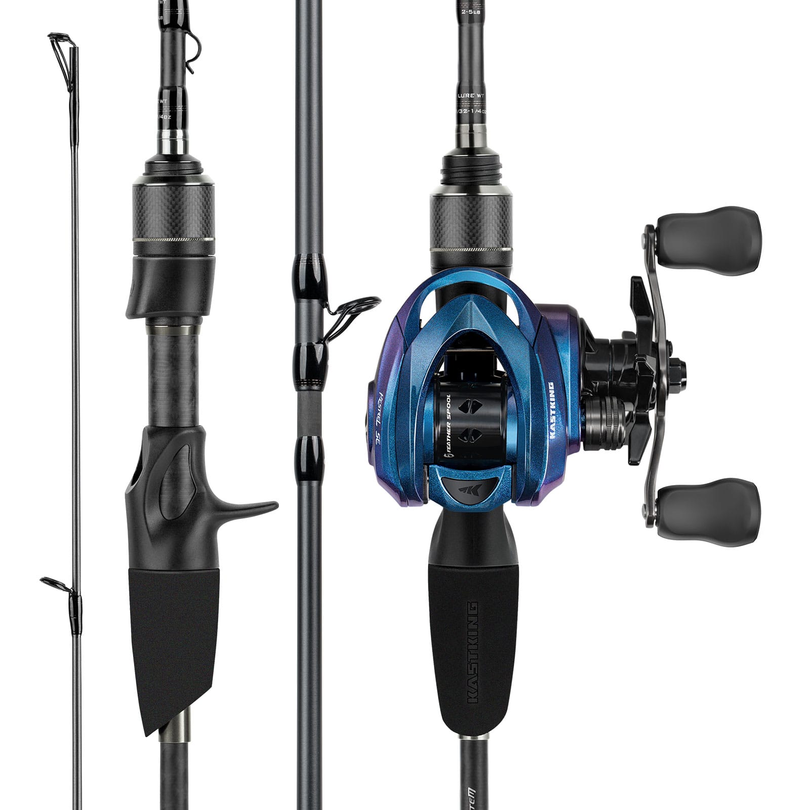 KastKing Kestrel SE Bait Finesse Baitcaster Rod and Reel Combo