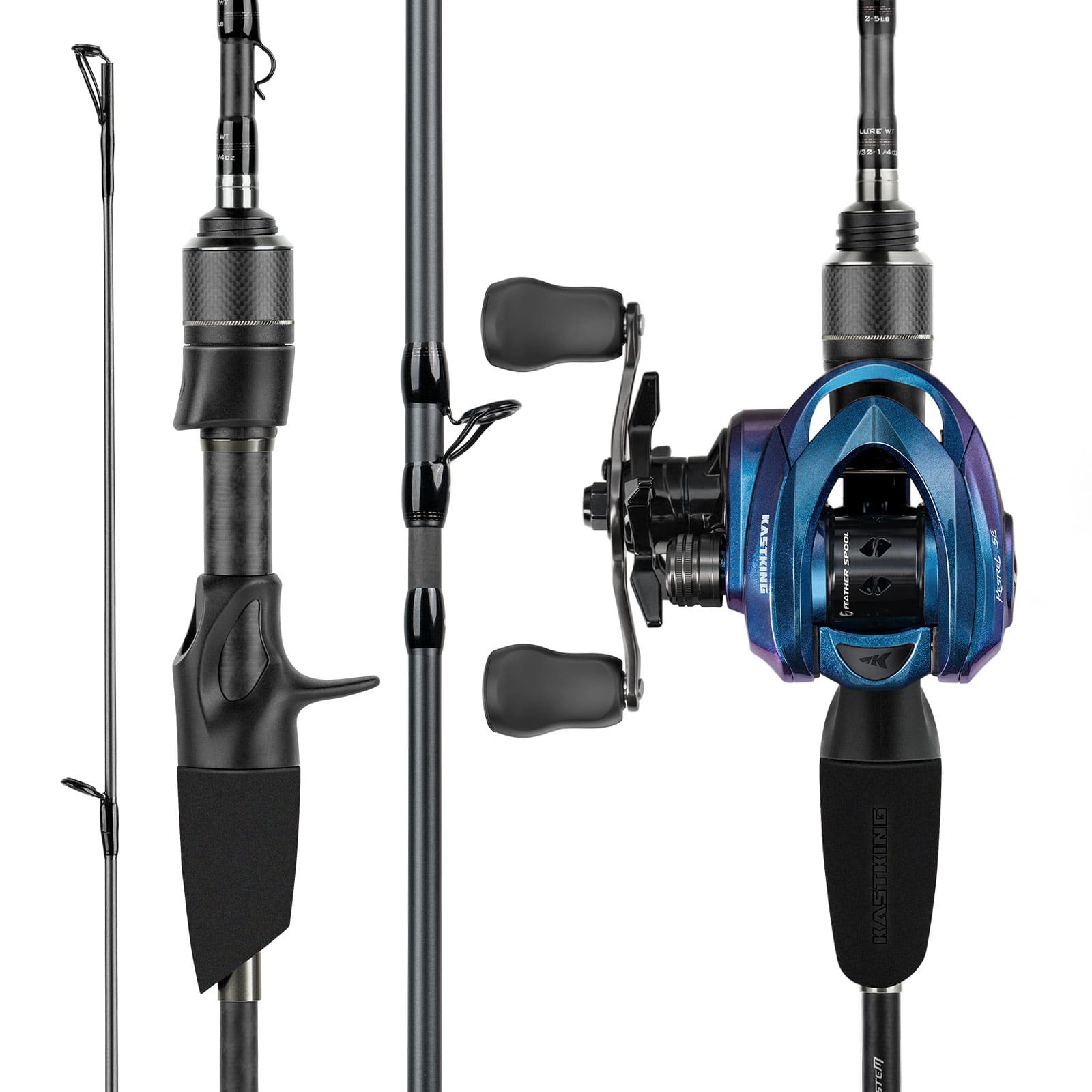KastKing Kestrel SE Bait Finesse Baitcaster Rod and Reel Combo