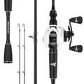 KastKing Lethal Phantom Twin-Tip Baitcaster Rod and Reel Combo