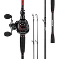KastKing MaxSteel Twin-Tip Baitcaster Rod and Reel Combo
