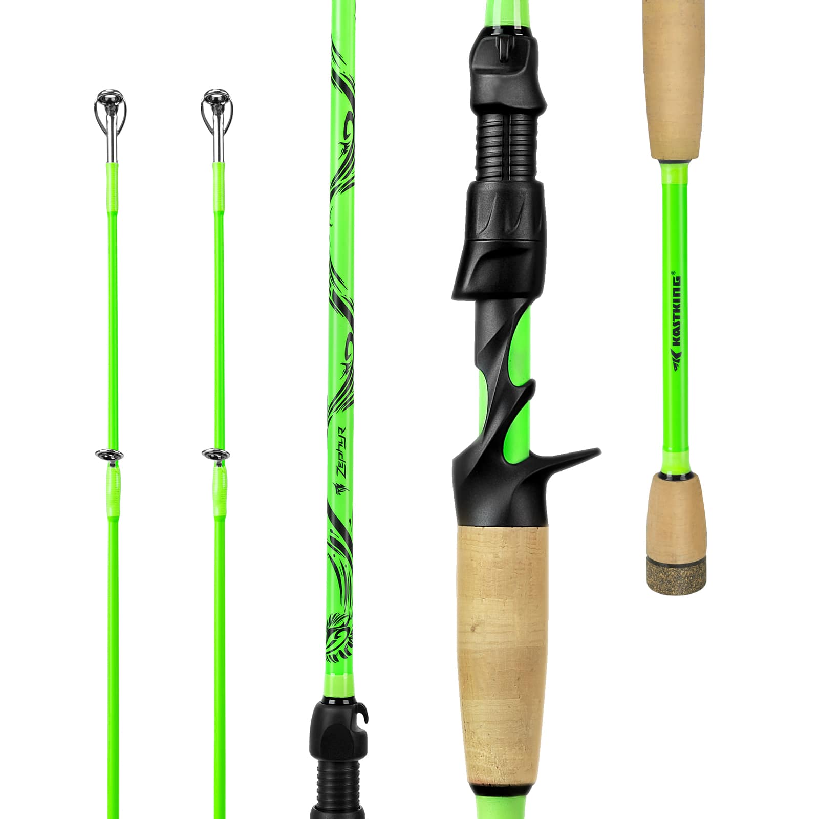 KastKing Zephyr Dual-Tip Casting Rod