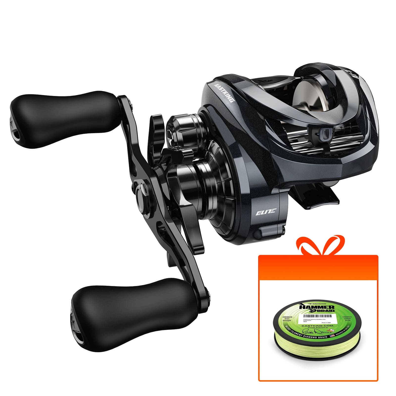 KastKing Al-Ti Elite Baitcasting Reel | KastKing ALTI Baitcaster Reel | Aluminum Baitcaster Reel