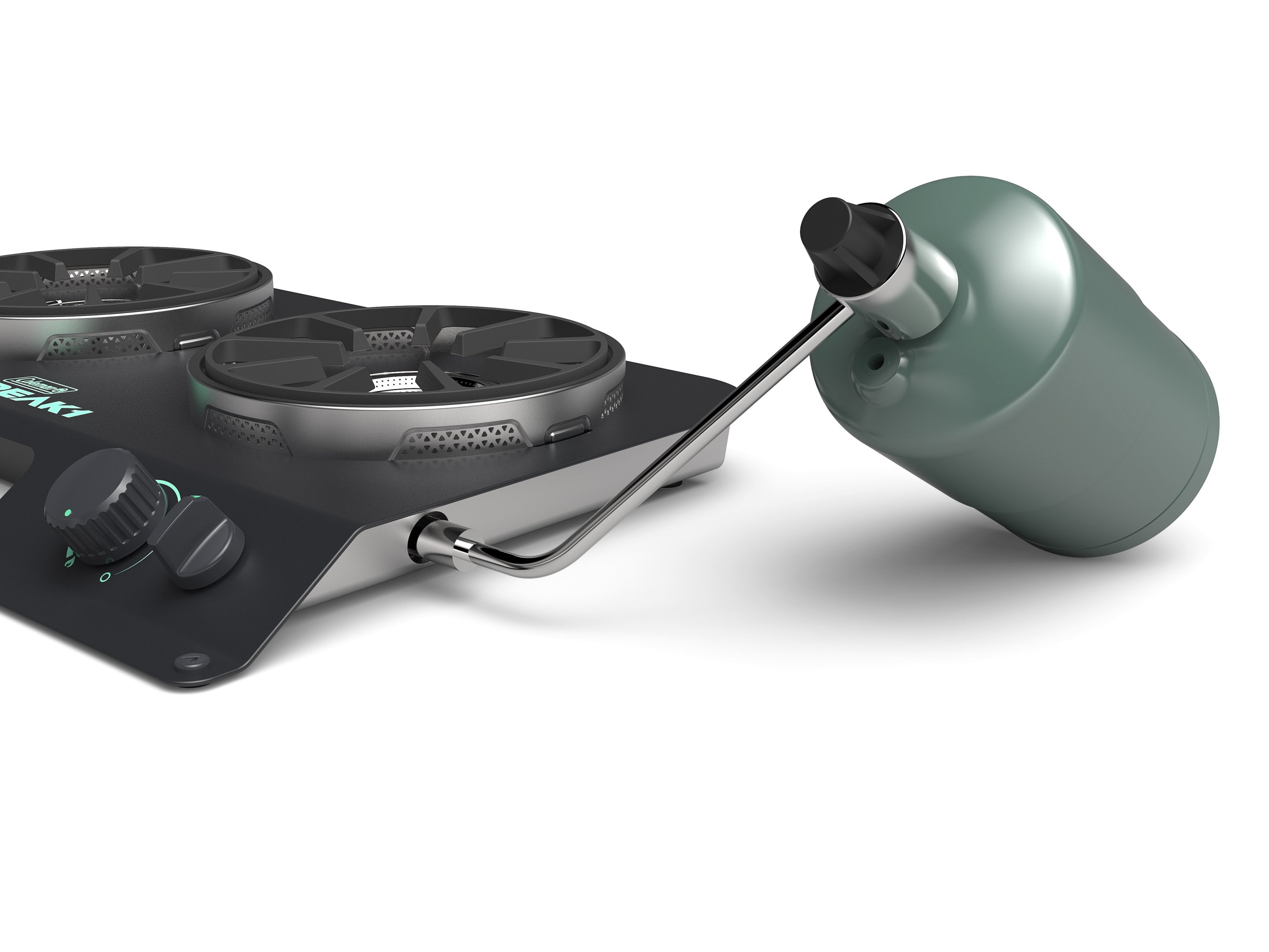 Coleman PEAK1™ 2-Burner Camping Stove | Black
