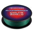 KastKing SuperPower ColorShield Braided Fishing line - 300YDS
