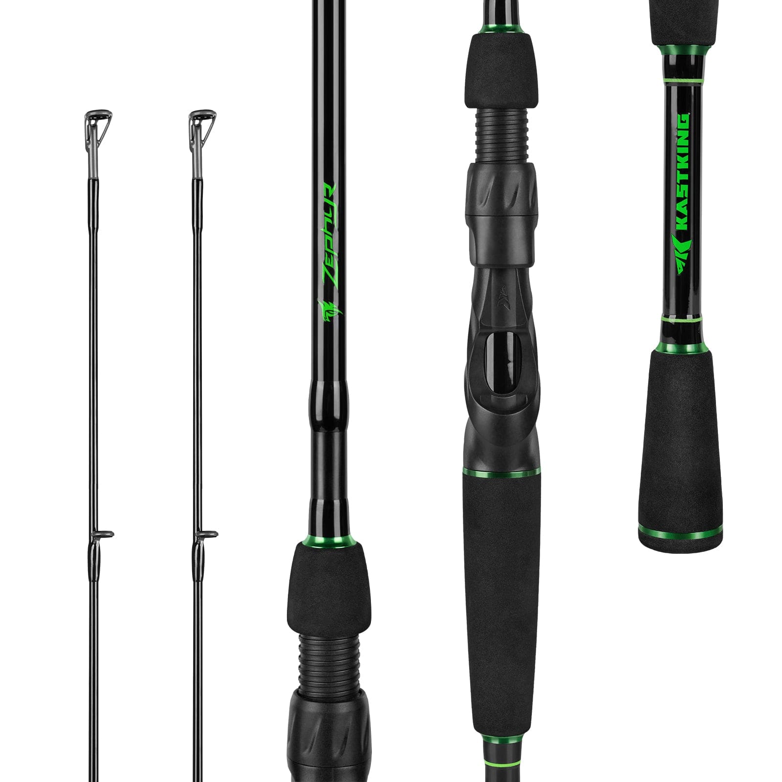 KastKing Zephyr Dual-Tip Spinning Rod