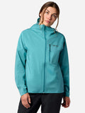 Marmot Women's Superalloy Bio Rain Jacket in Galapagos Blue