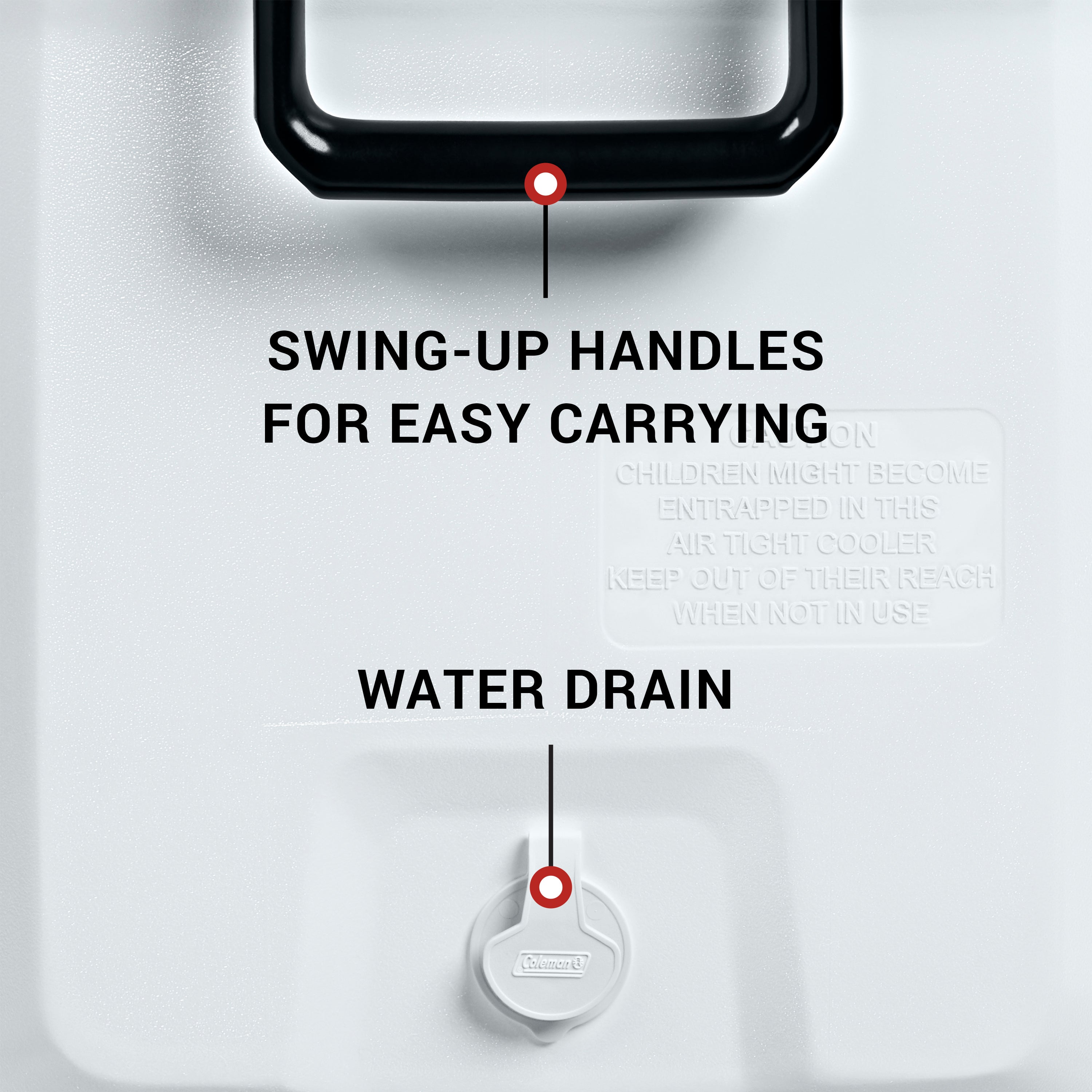 Coleman Classic Series 120-Quart Marine Hard Cooler | Rock