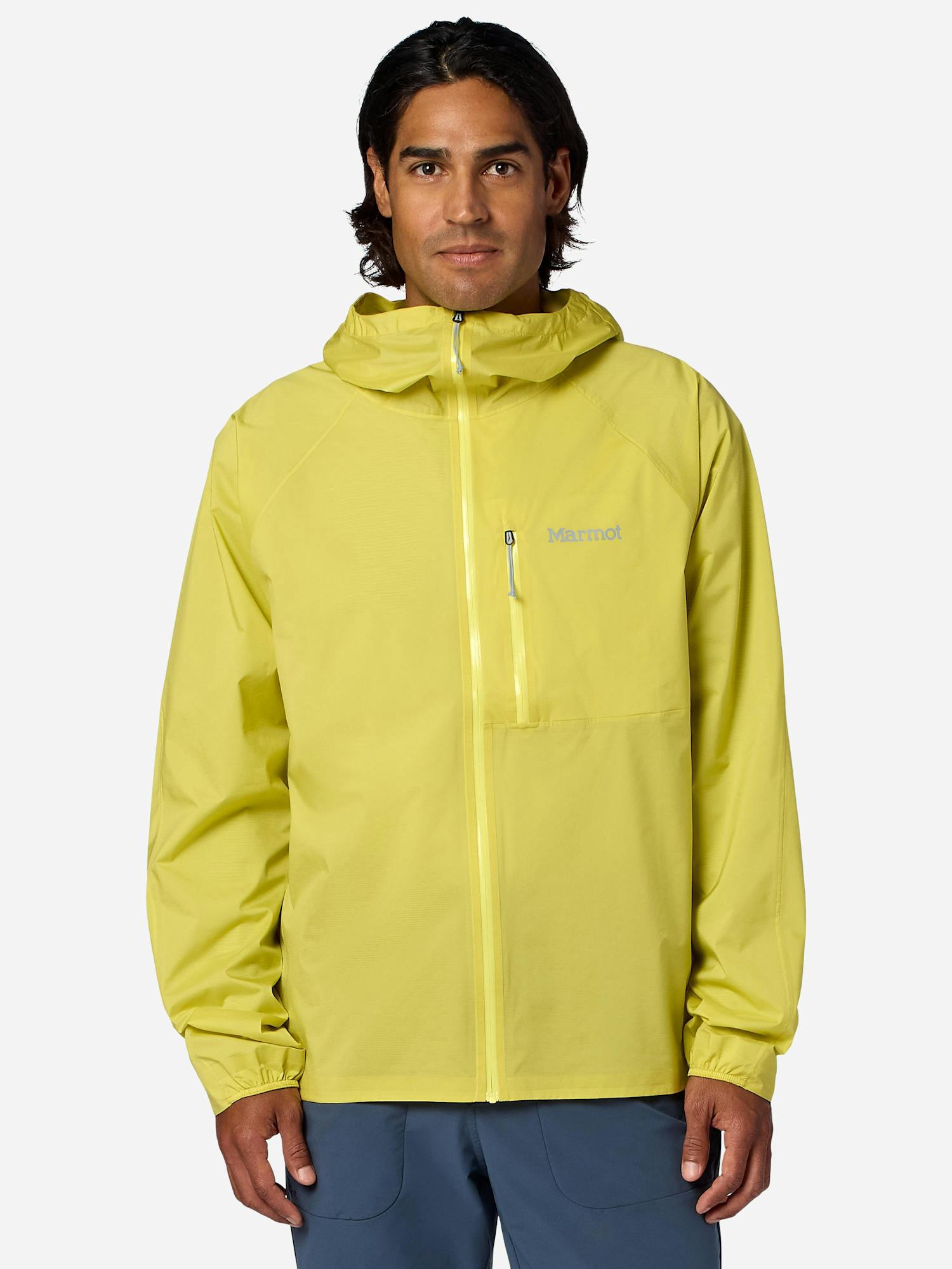 Marmot Men's Superalloy Bio Rain Jacket (Spring 2026) in Limelight