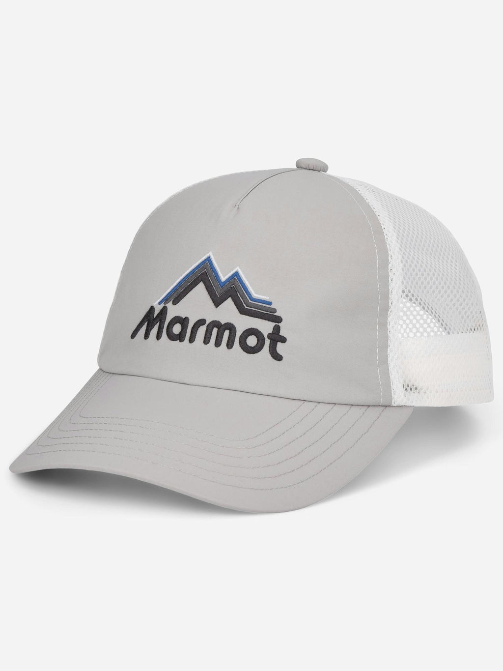 Marmot Alpine Soft Mesh Performance Trucker (Spring 2026) Hat in Sleet Storm