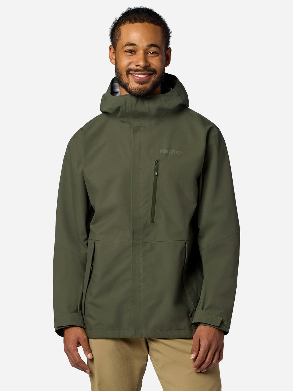 Marmot Men's PreCip® Evo Pro Rain Jacket in Nori