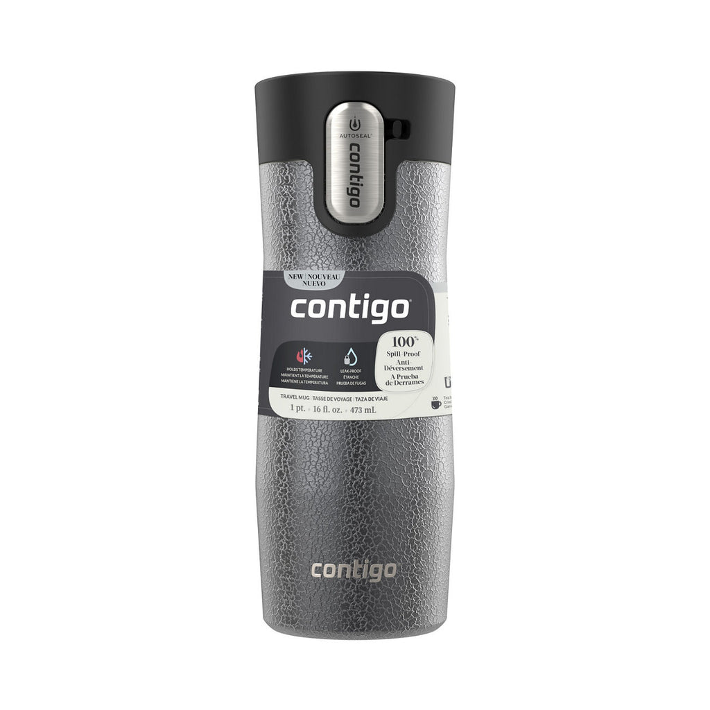 Contigo® West Loop 3.0 Stainless Steel Travel Mug with AUTOSEAL® Lid | 16oz | Crystal Sake