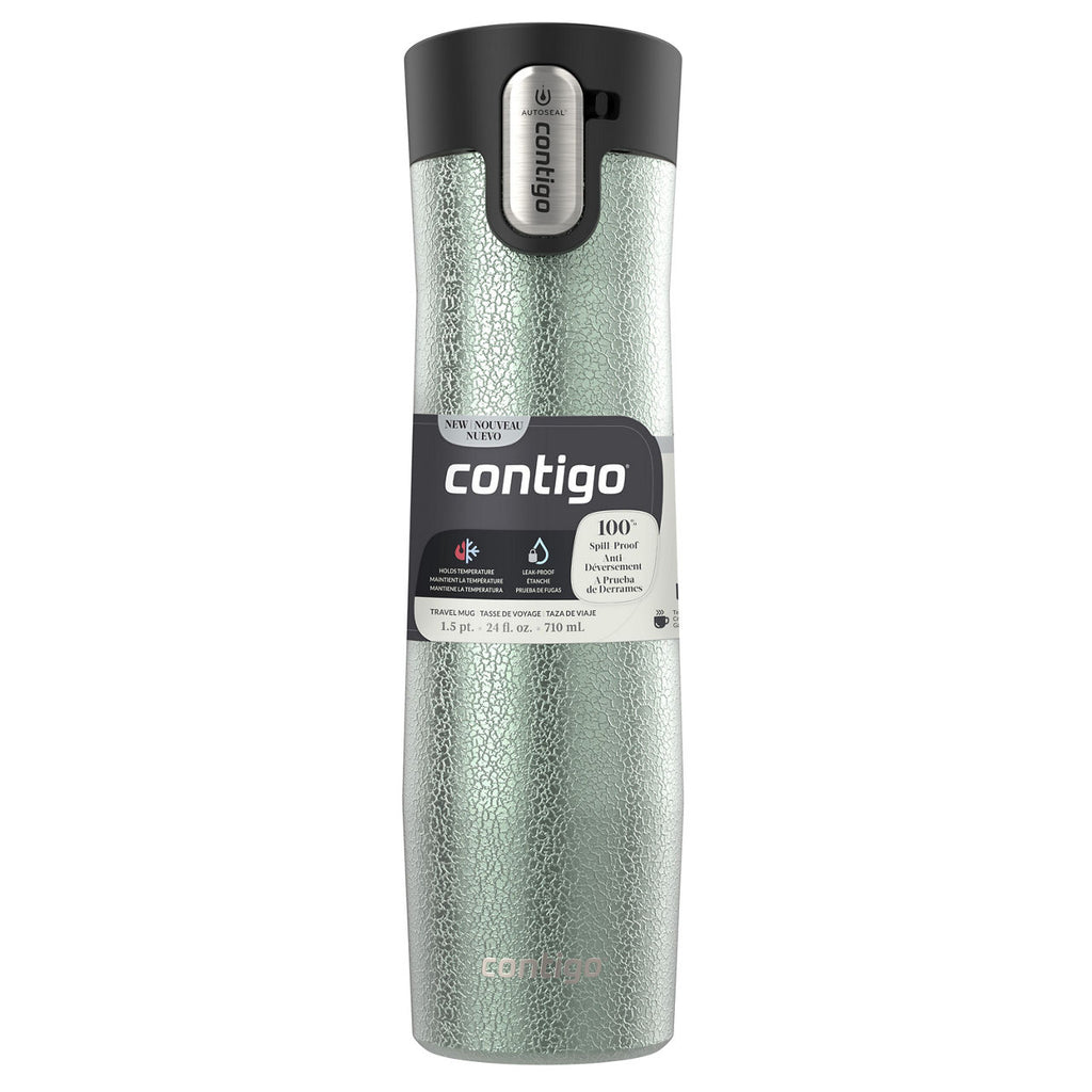 Contigo® West Loop 3.0 Stainless Steel Travel Mug with AUTOSEAL® Lid | 24oz | Crystal Agave