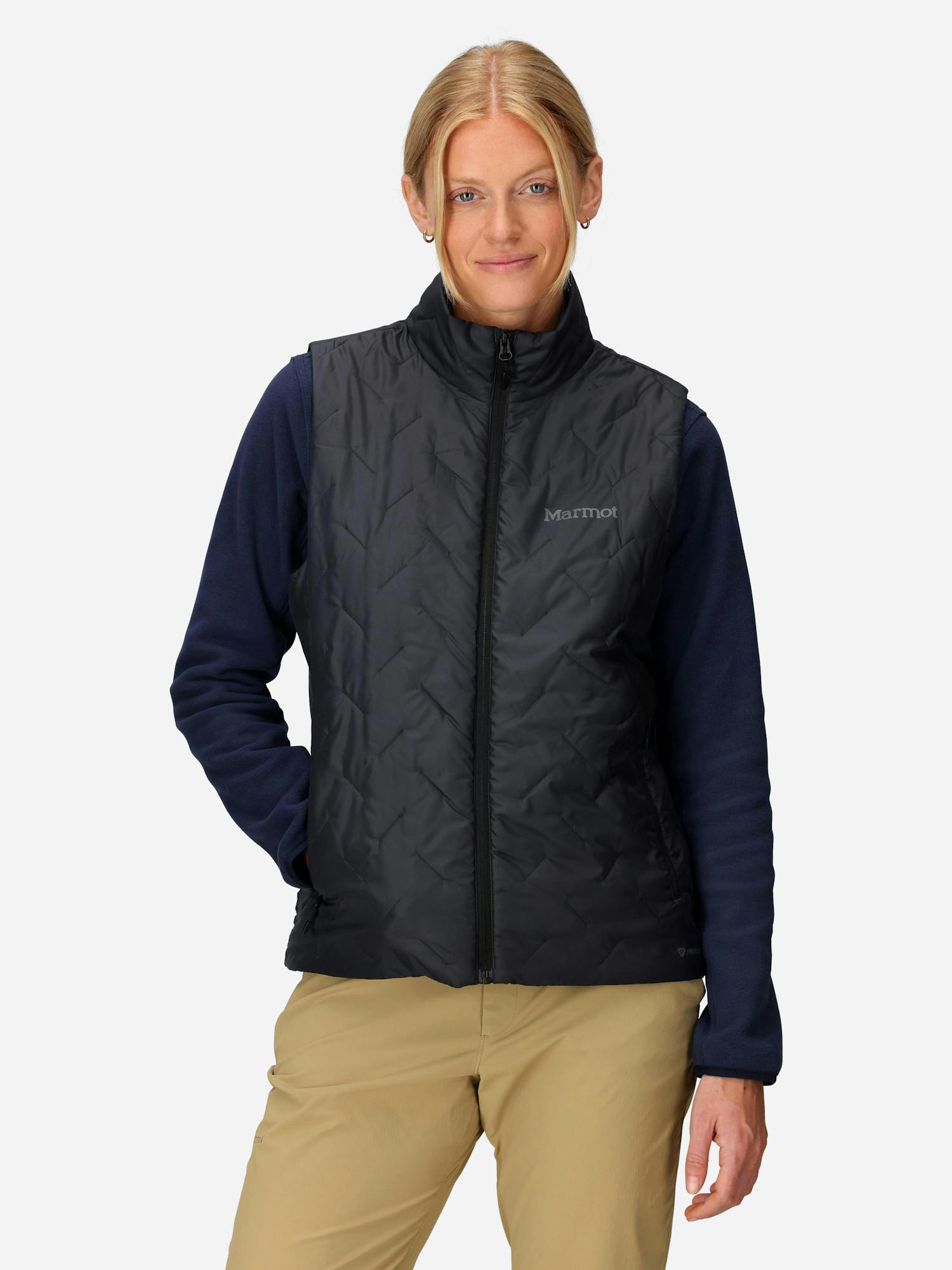 Marmot Women’s MonoQuilt PrimaLoft® Insulated Vest (Spring 2026) in Black