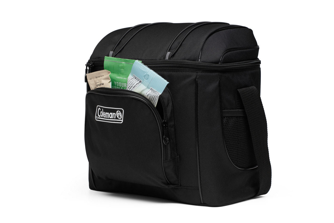 Coleman CHILLER™ 16-Can Soft-Sided Portable Cooler | Black
