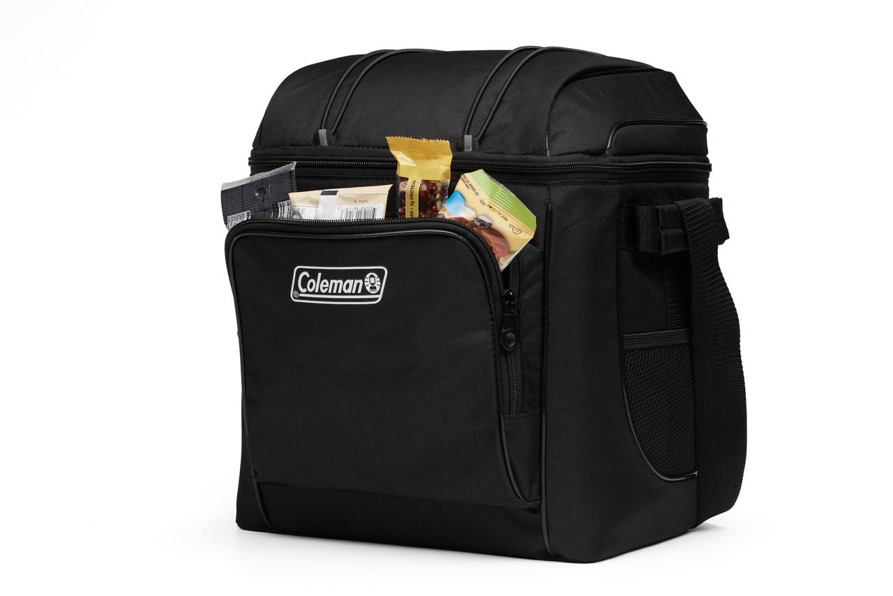 Coleman CHILLER™ 30-Can Soft-Sided Portable Cooler | Black