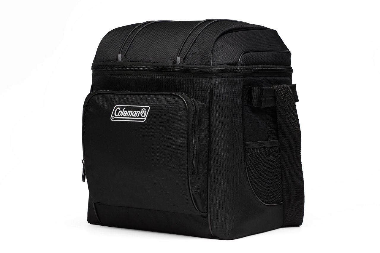 Coleman CHILLER™ 30-Can Soft-Sided Portable Cooler | Black