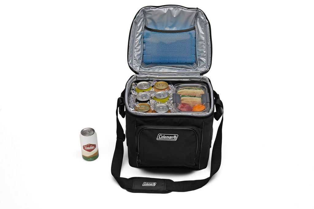 Coleman CHILLER™ 30-Can Soft-Sided Portable Cooler | Black