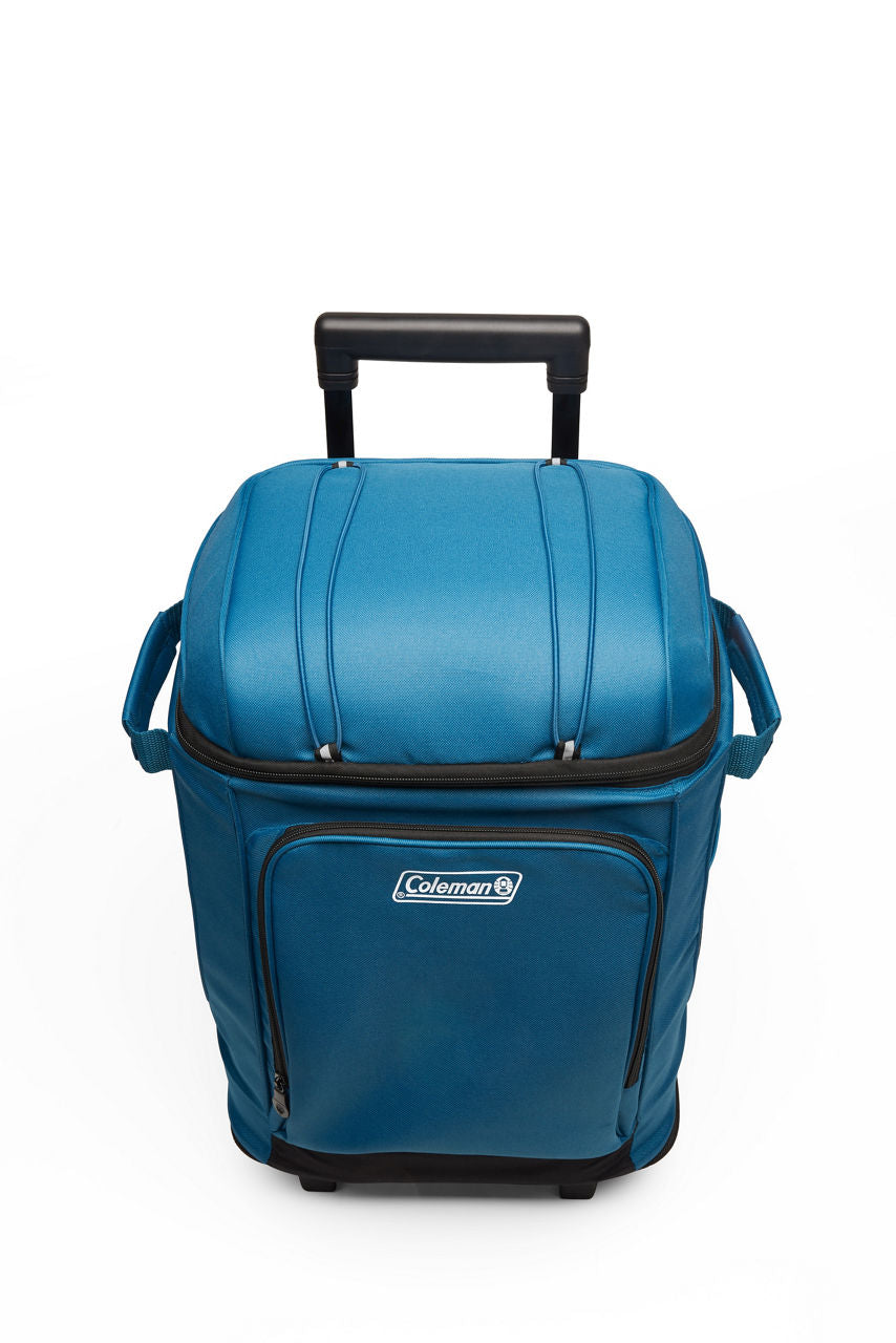 Coleman CHILLER™ 42-Can Soft-Sided Portable Cooler with Wheels | Deep Ocean