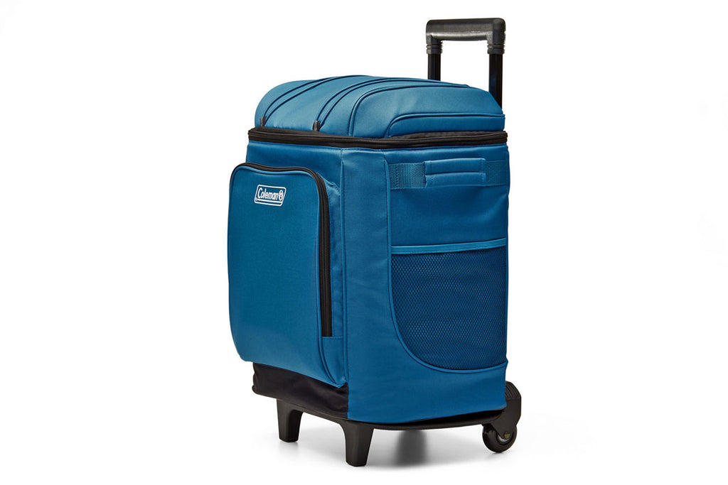 Coleman CHILLER™ 42-Can Soft-Sided Portable Cooler with Wheels | Deep Ocean