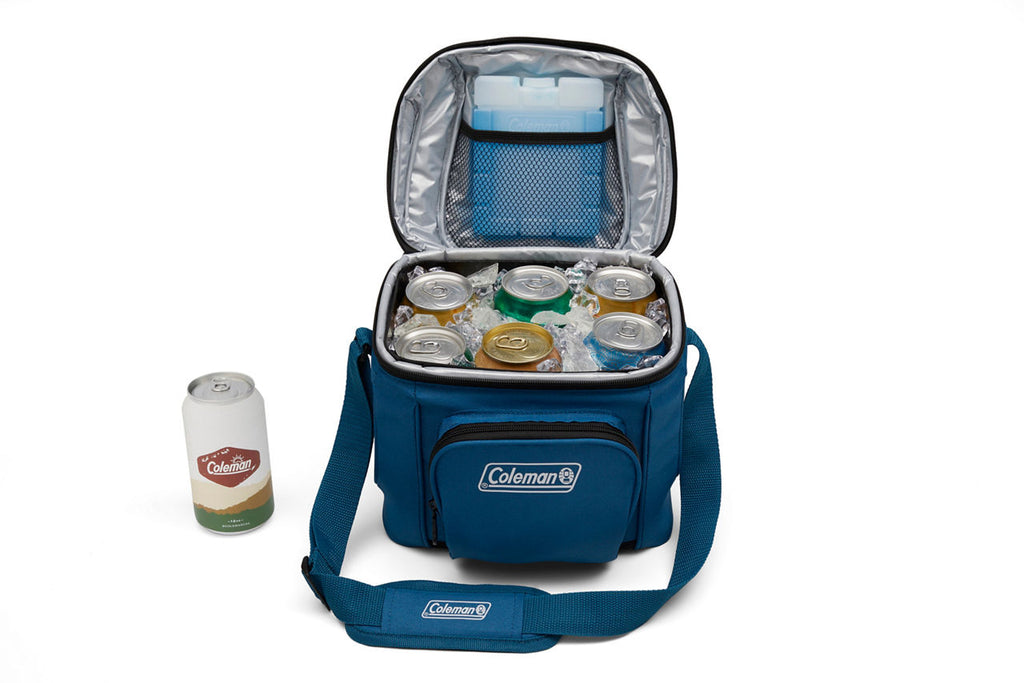 Coleman CHILLER™ 9-Can Soft-Sided Portable Cooler | Deep Ocean