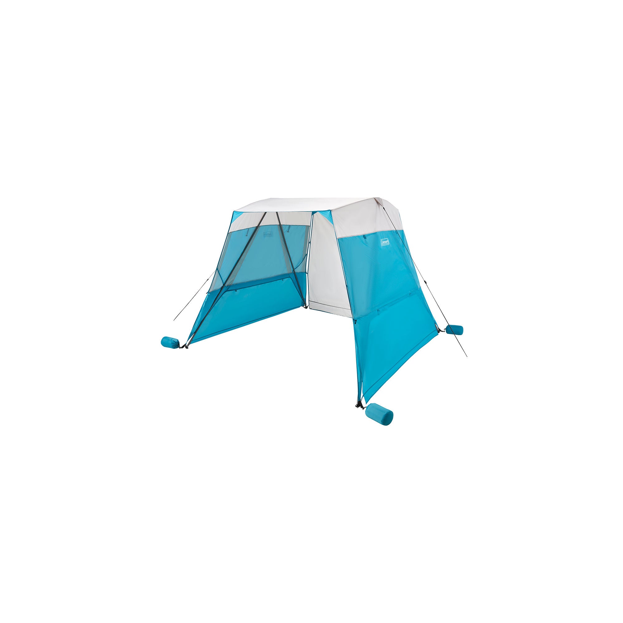 Coleman 7 x 7 Go Shade Backpack Sun Shade | 7 ft. x 7 ft | Caribbean Sea