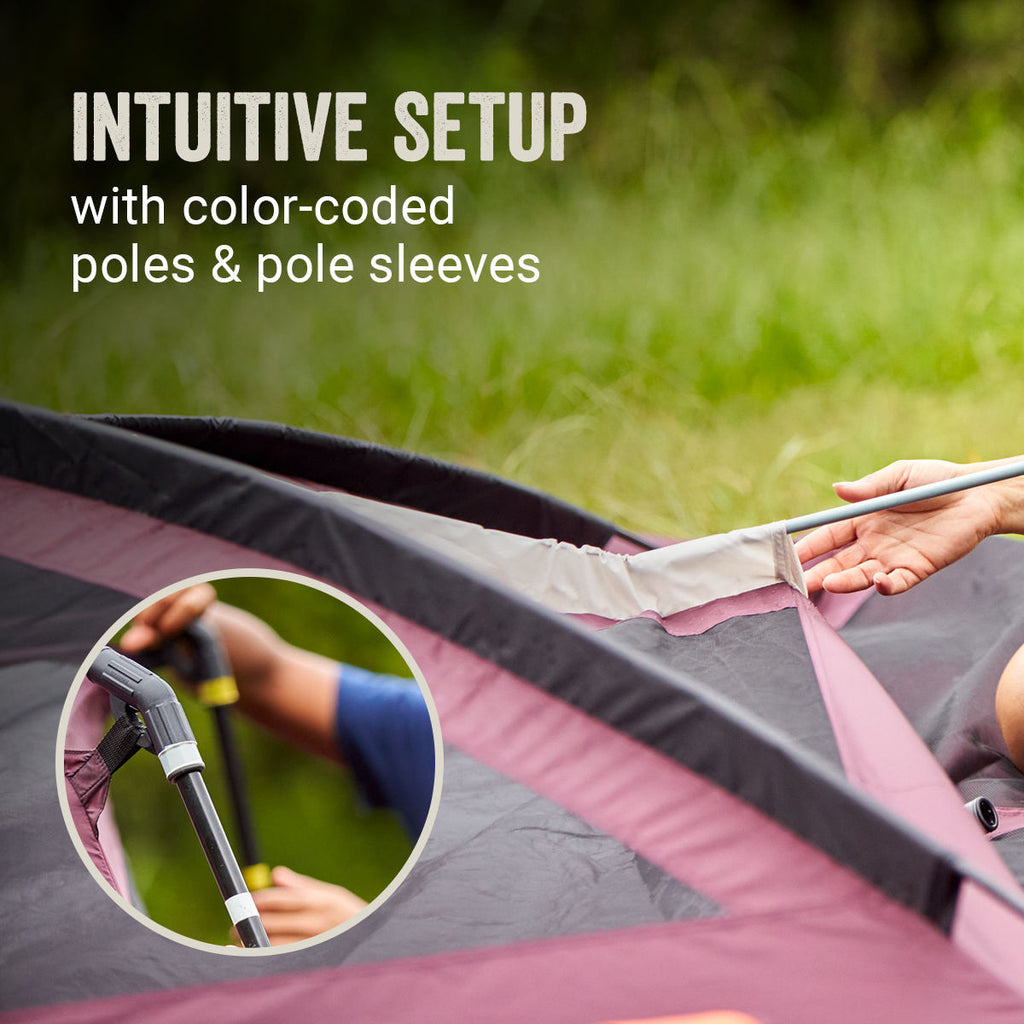Coleman Skylodge™ 8-Person Camping Tent | Blackberry | 12.5 x 9 ft