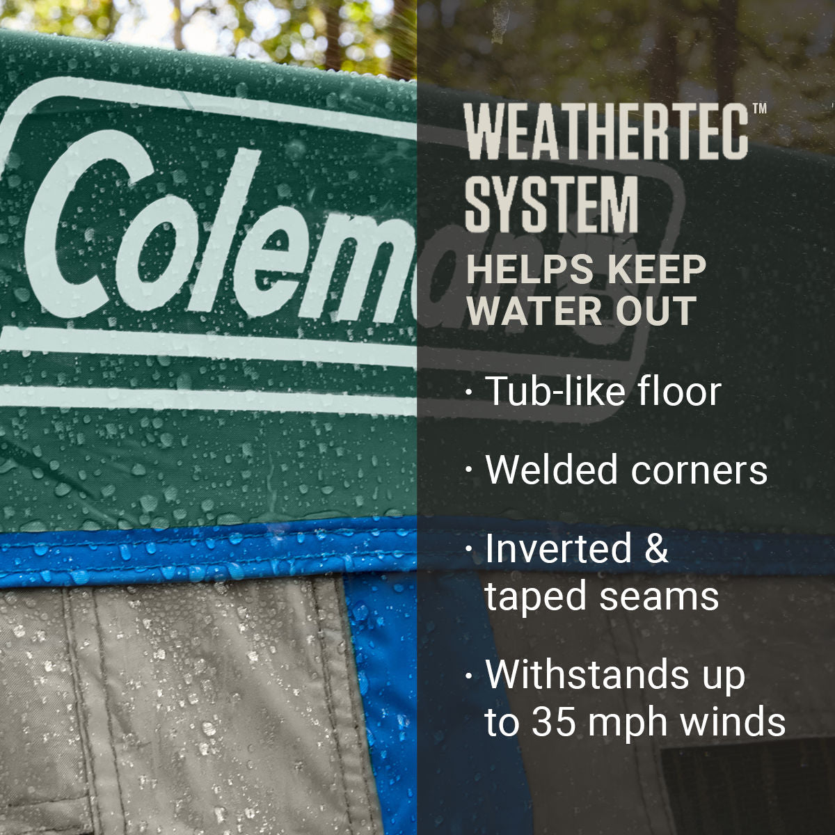 Coleman Skylodge™ 12-Person Camping Tent With Screen Room | Evergreen | 19 x 10 ft
