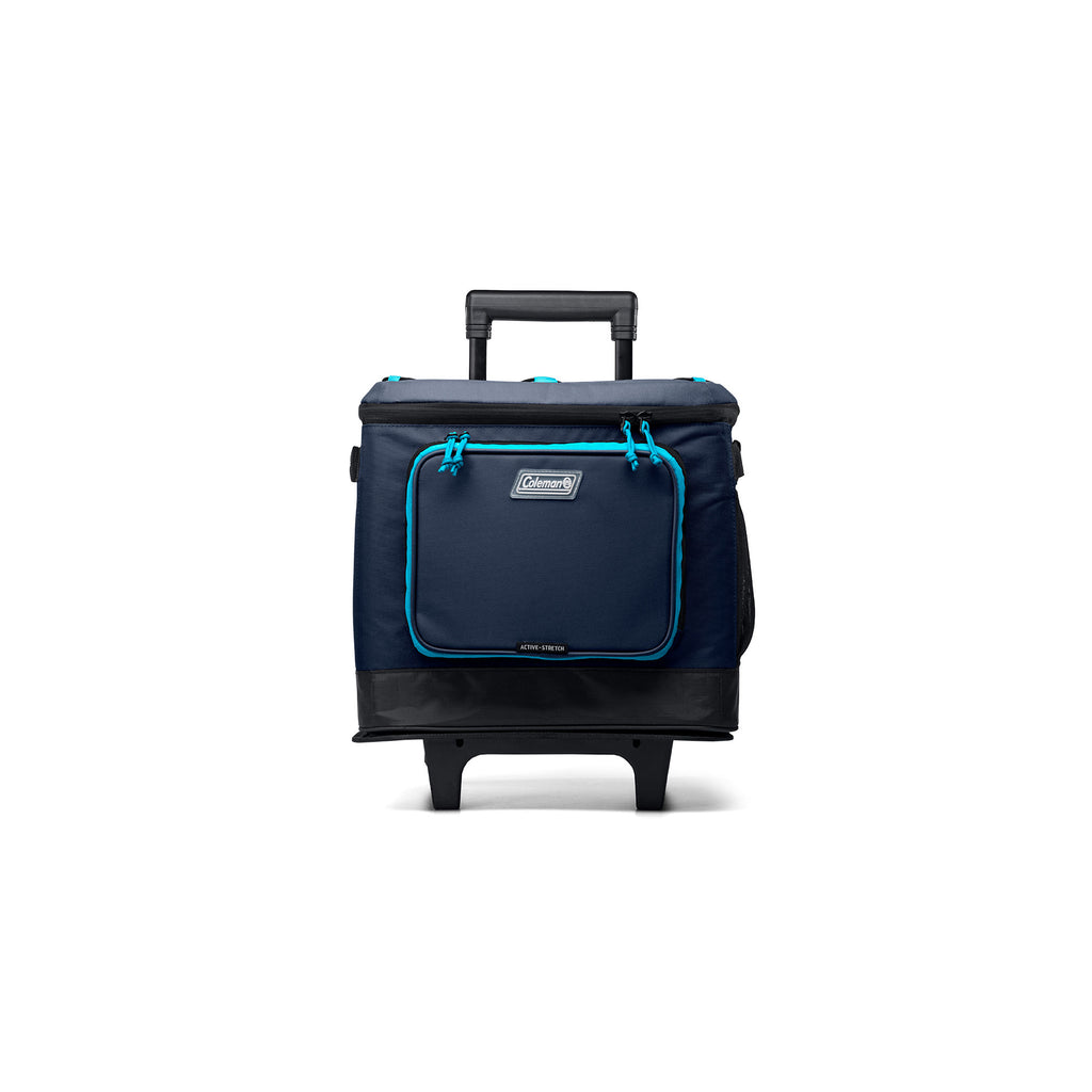 Coleman XPAND™ 42-Can Soft Cooler with Wheels | Blue Nights