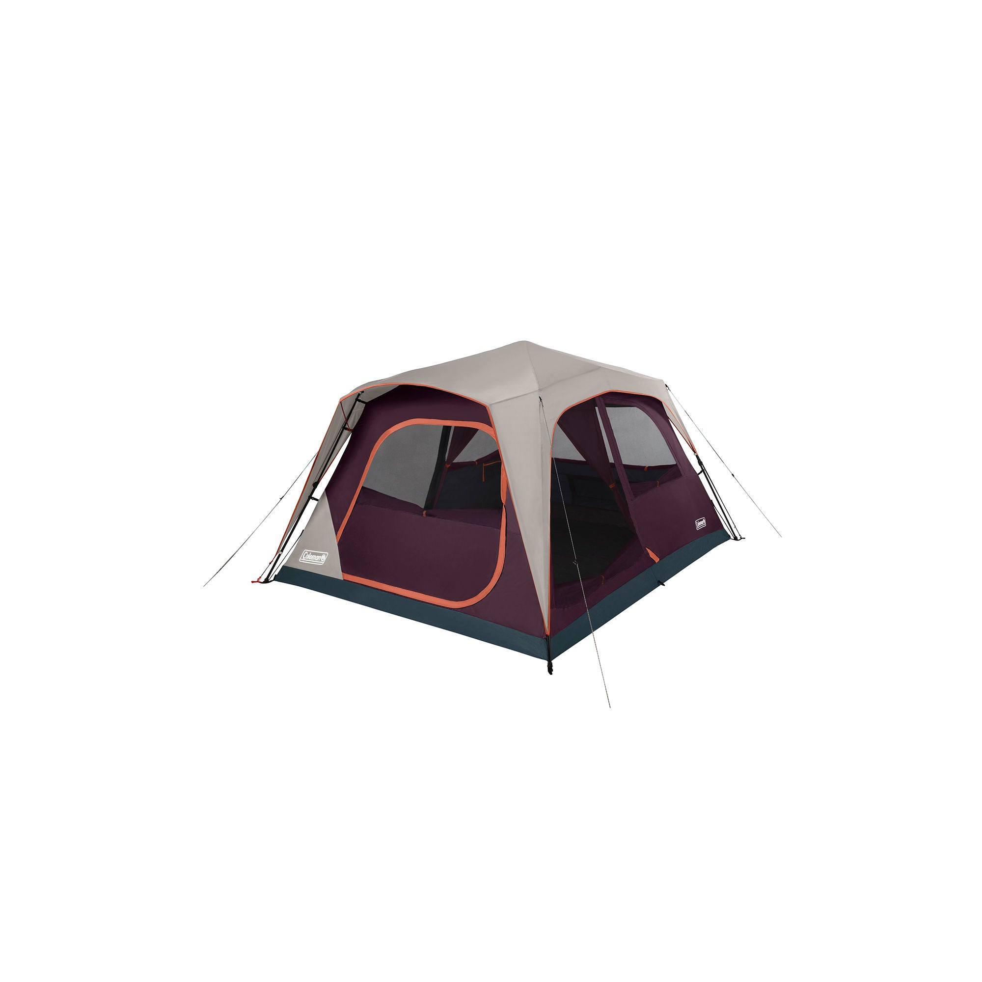 Coleman Skylodge™ 8-Person Instant Camping Tent | Blackberry | 12 x 9.5 ft