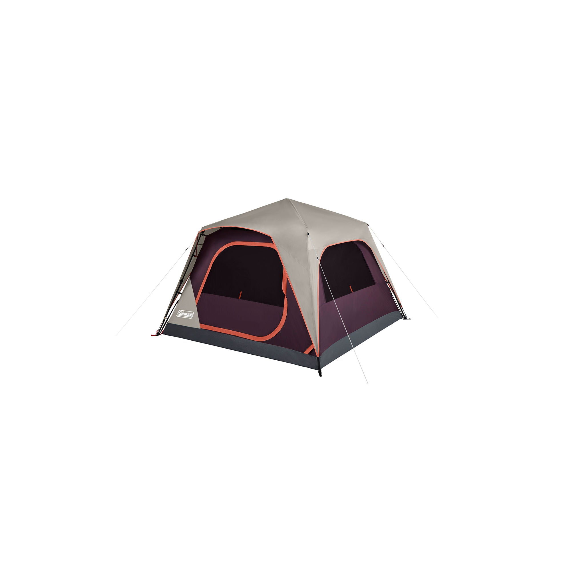 Coleman Skylodge™ 4-Person Instant Camping Tent | Blackberry | 7.5 x 7.5 ft