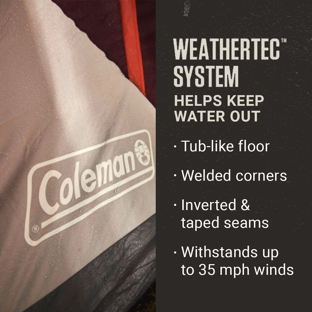 Coleman Skylodge™ 6-Person Instant Camping Tent | Blackberry | 10 x 9 ft