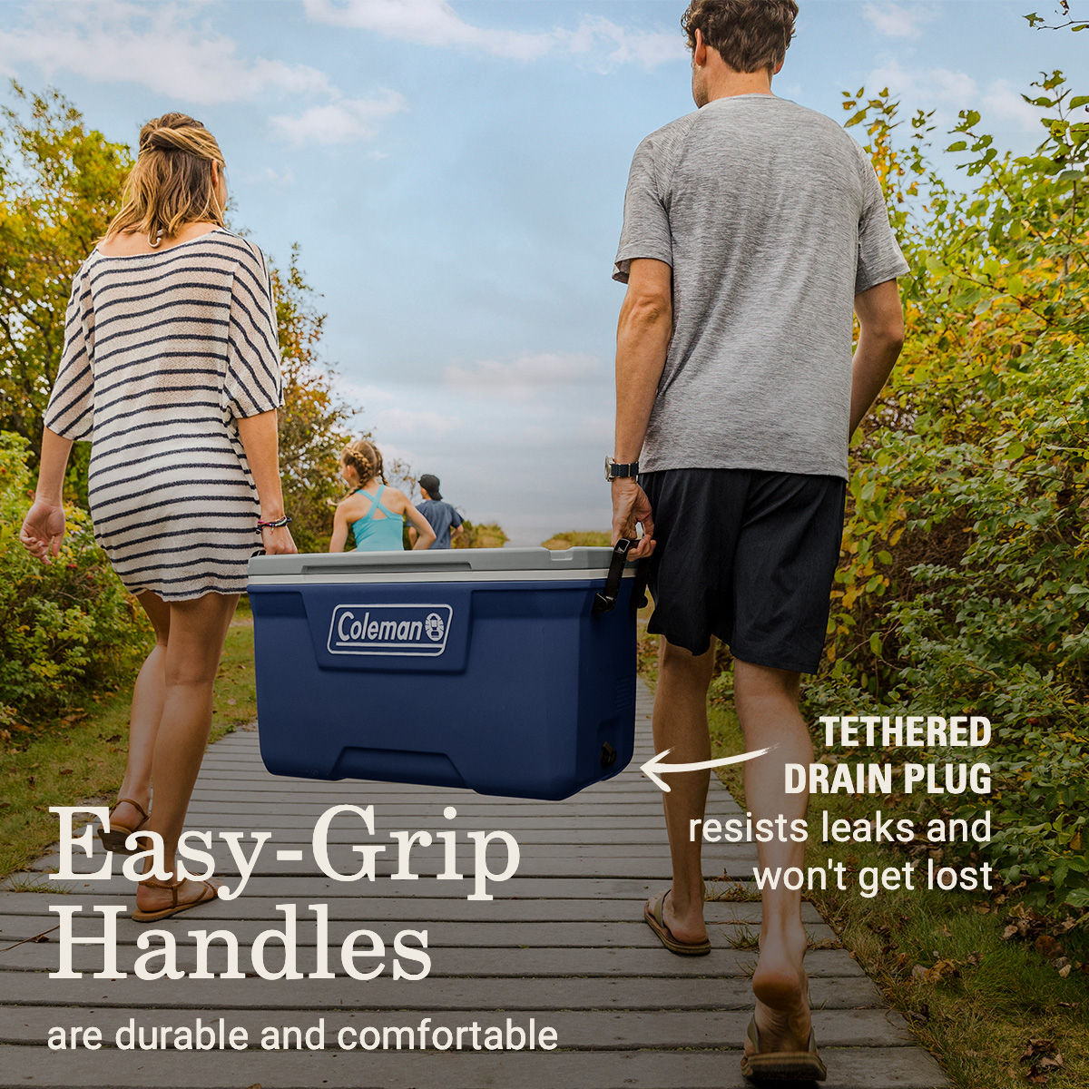 Coleman Classic Series 70-Quart Hard Cooler | Twilight | Supports Up To 250 lbs