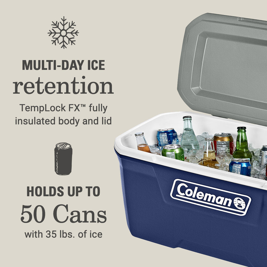 Coleman Classic Series 70-Quart Hard Cooler | Twilight | Supports Up To 250 lbs