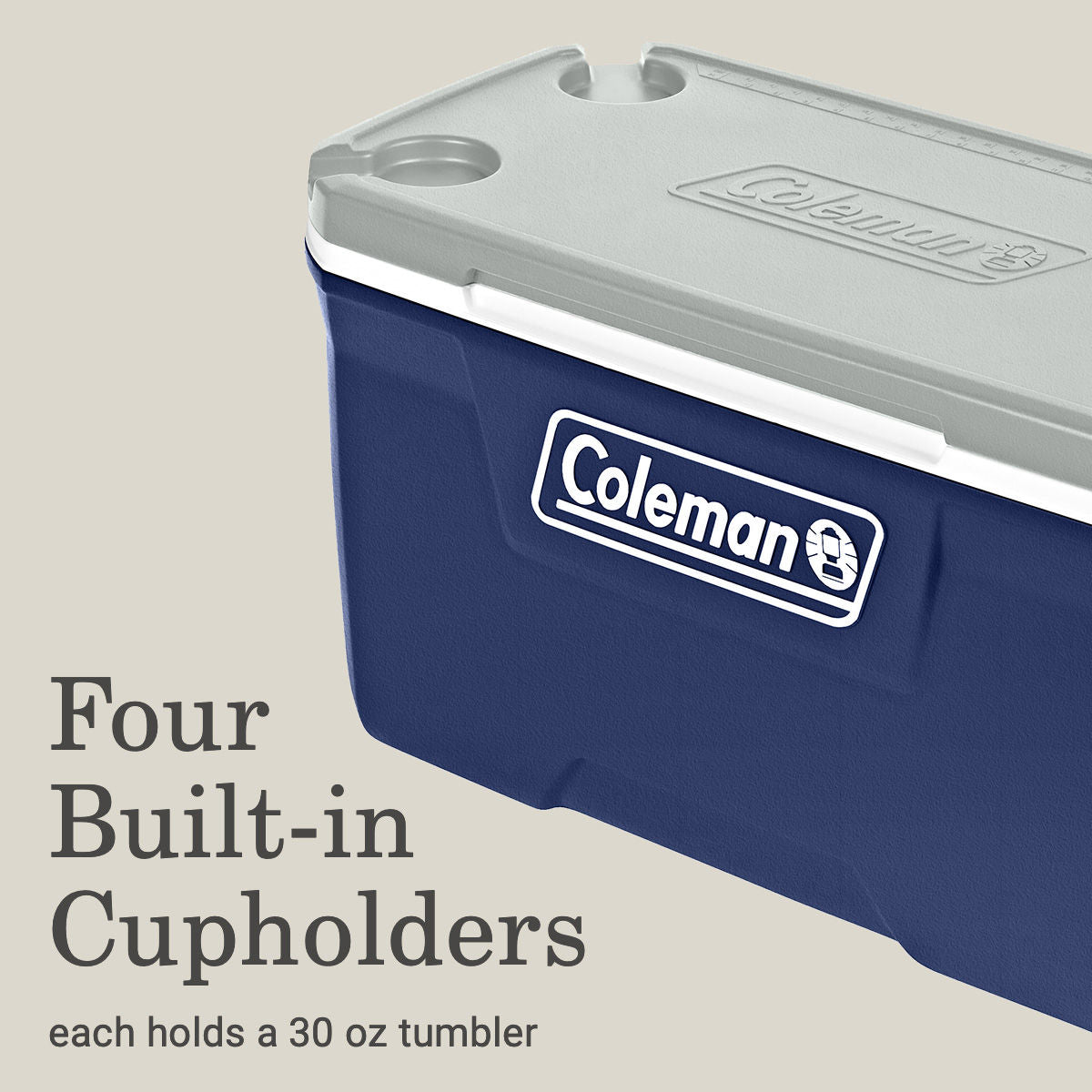 Coleman Classic Series 70-Quart Hard Cooler | Twilight | Supports Up To 250 lbs
