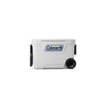 Coleman Classic Series 62-Quart Marine Wheeled Cooler | Fully Insulated | Have-A-Seat Lid supports up to 250 lb. | White | Cup Holder