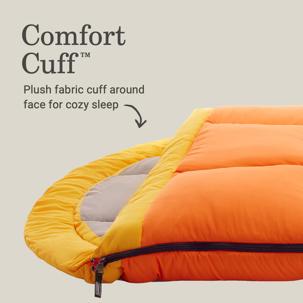 Coleman Arch Bay™ 15°F Big & Tall Sleeping Bag | Daffodil