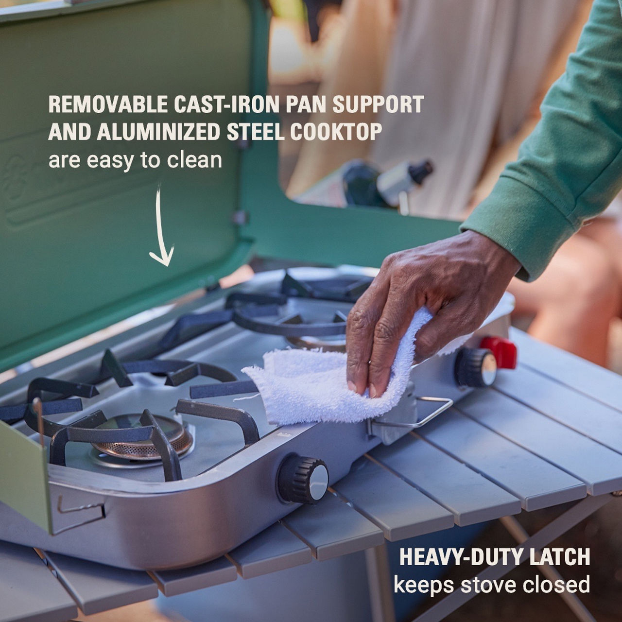 Coleman Cascade™ 3-in-1 Camping Stove | Green