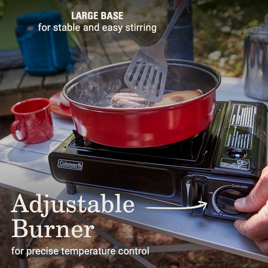 Coleman Classic 1-Burner Butane Camping Stove | Black