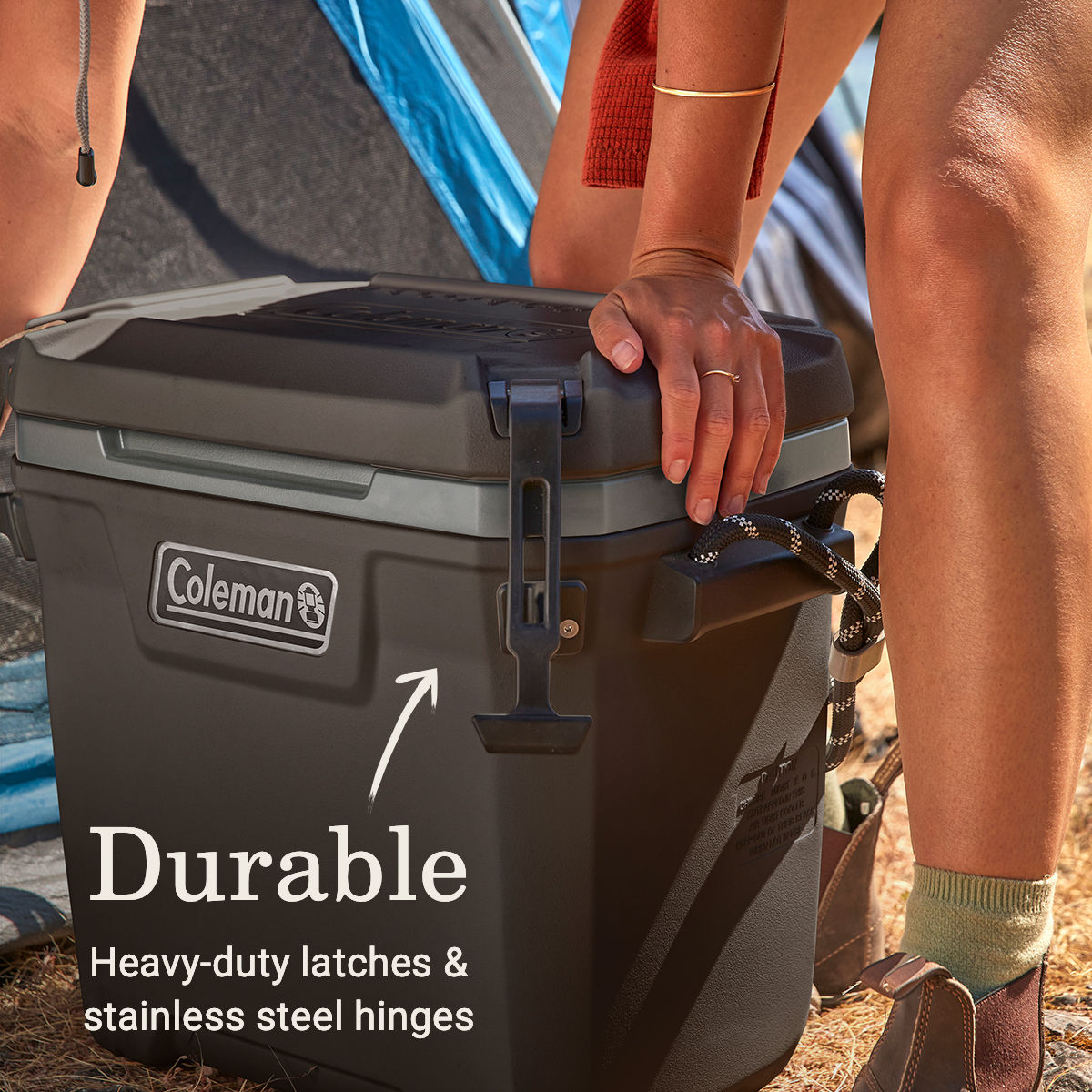 Coleman Convoy™ Series 28-Quart Portable Cooler | Grey
