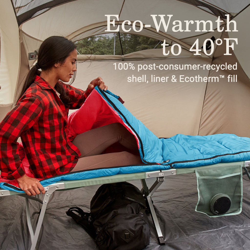 Coleman Flatlands™ 40°F Sleeping Bag | Blue