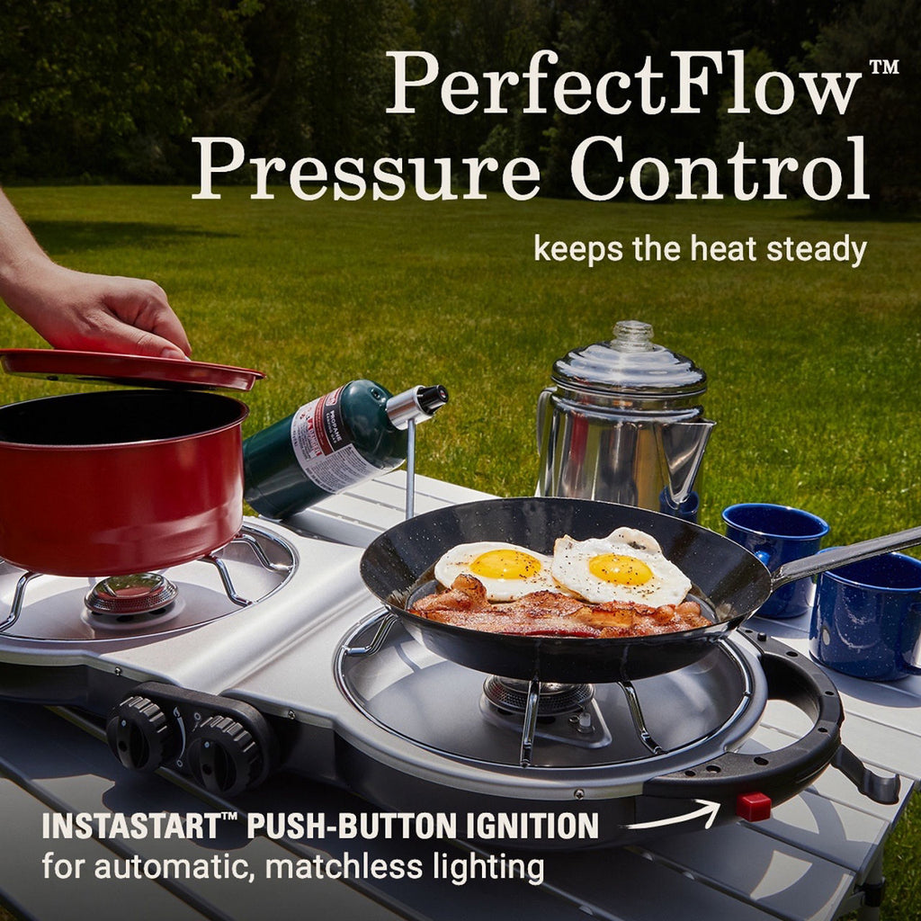 Coleman Fold N Go™ Propane Camping Stove | Black